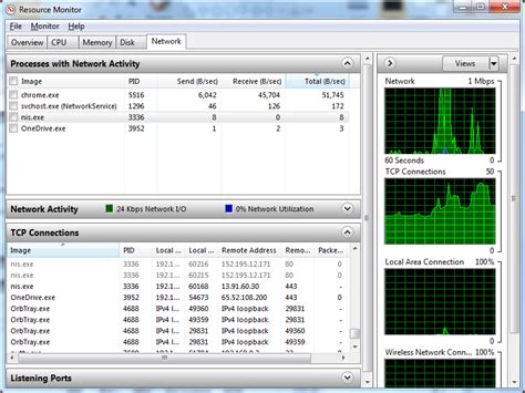 Windows 7 resource monitor network activity desktop hkedj7d
